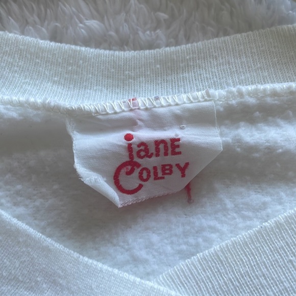 VINTAGE Jane Colby Miami Mice Sweatshirt Size Small - Picture 5 of 5